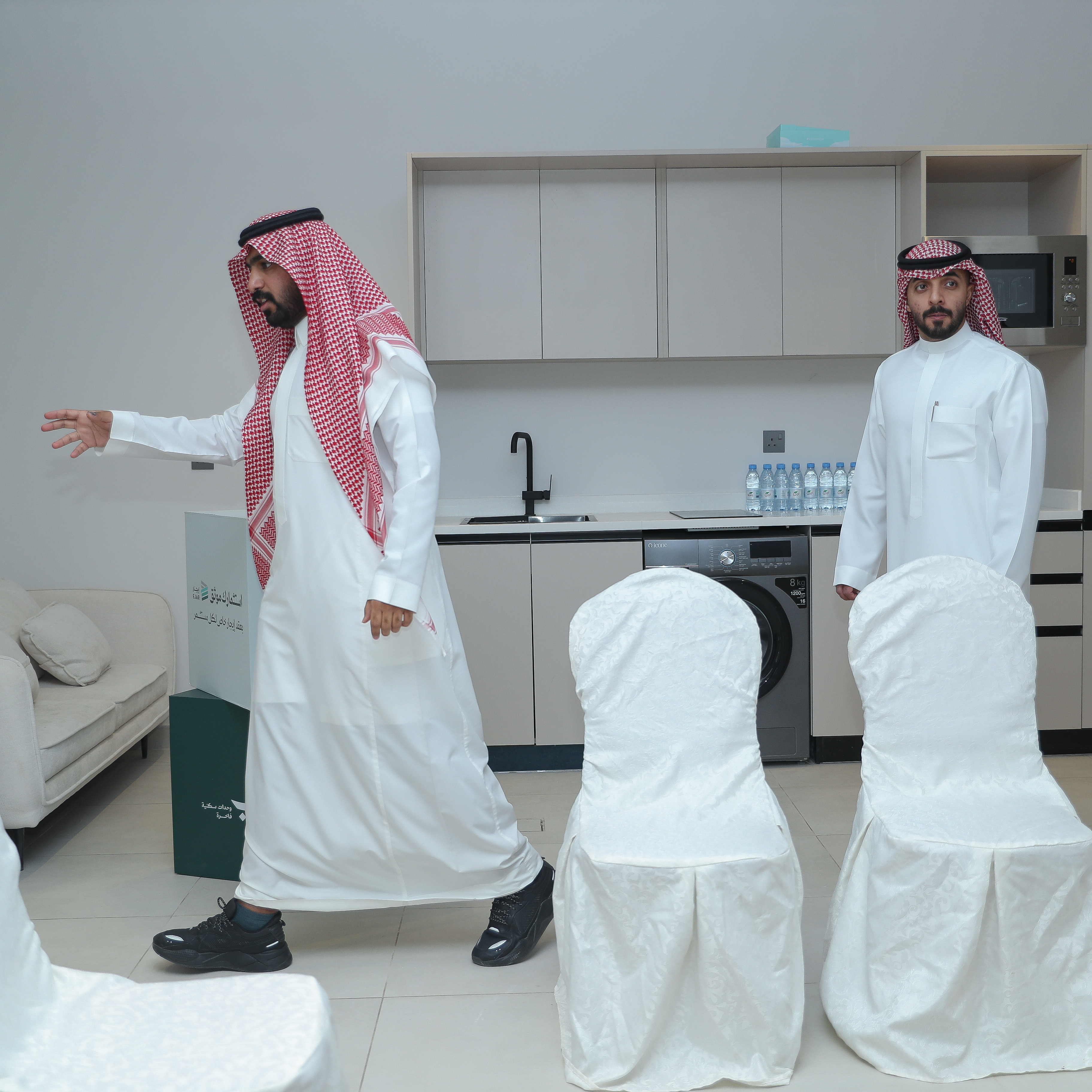 صورة من إفتتاح نزل(رقي) السكني