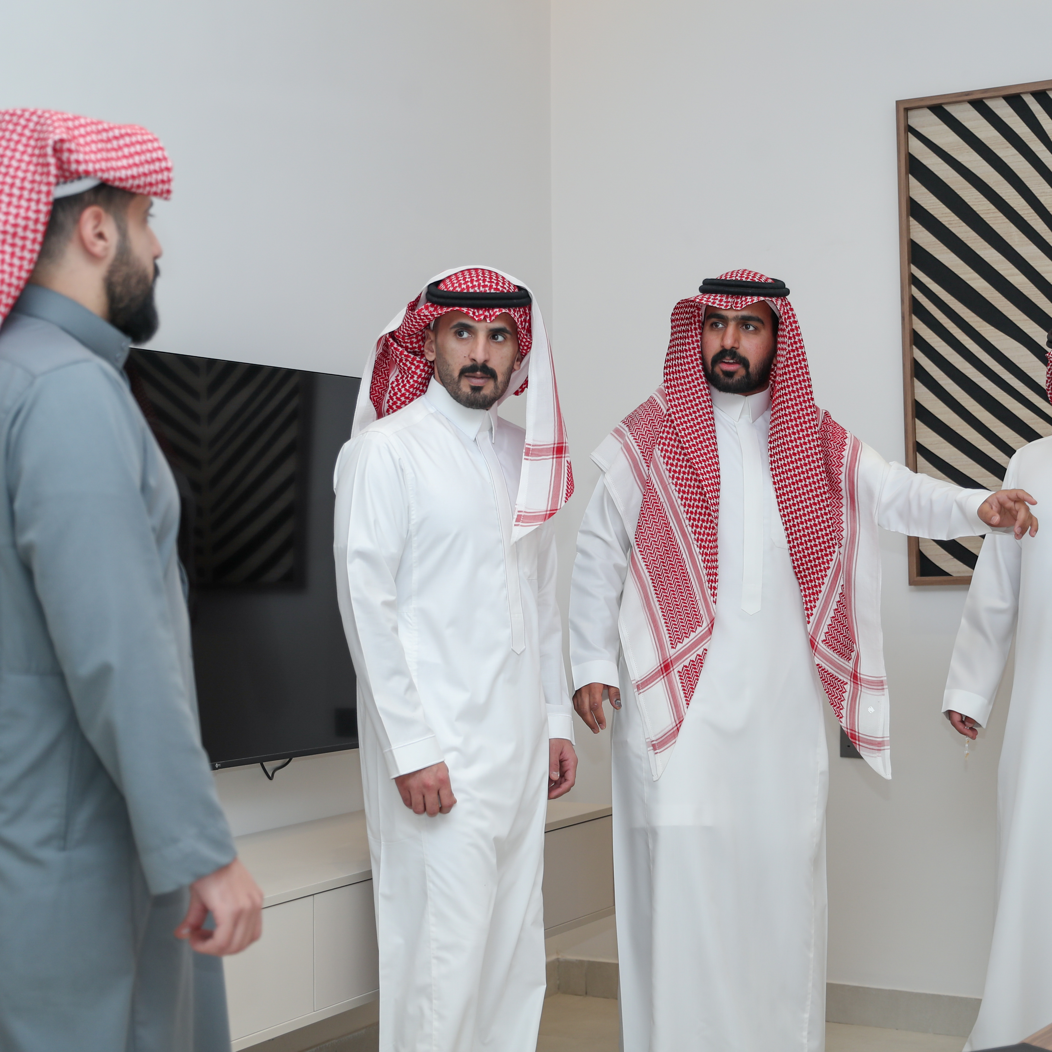 صورة من إفتتاح نزل(رقي) السكني