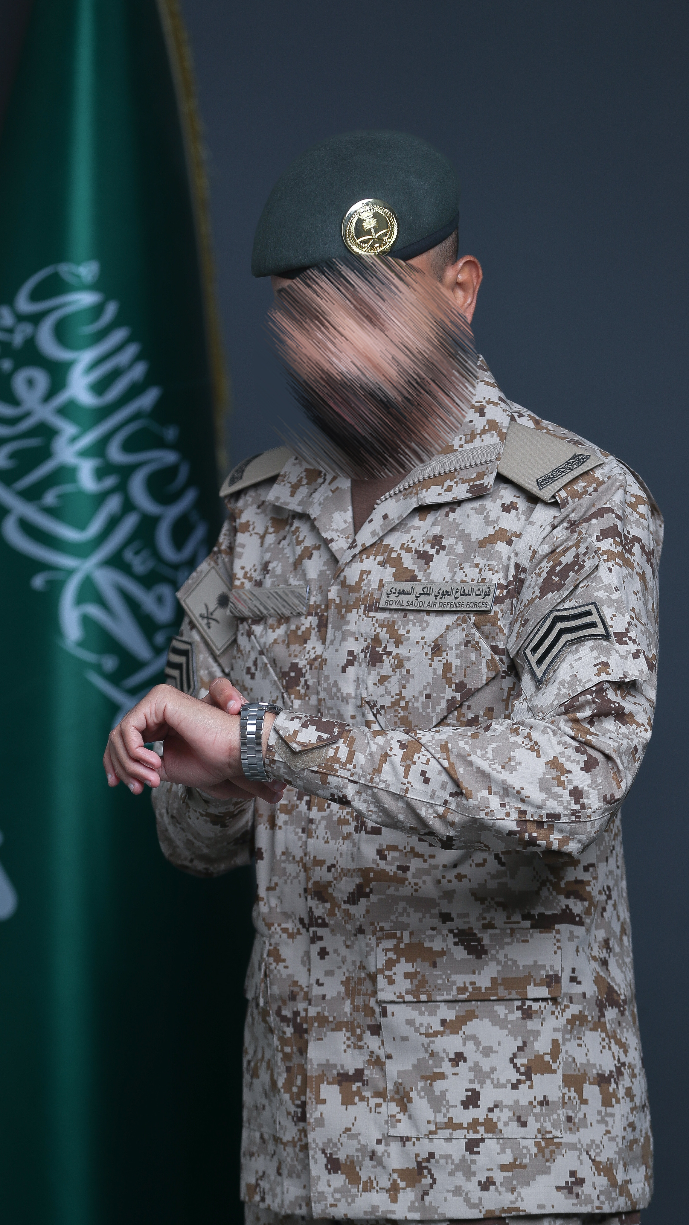 صورة من نماذج صور التخرج العسكري 