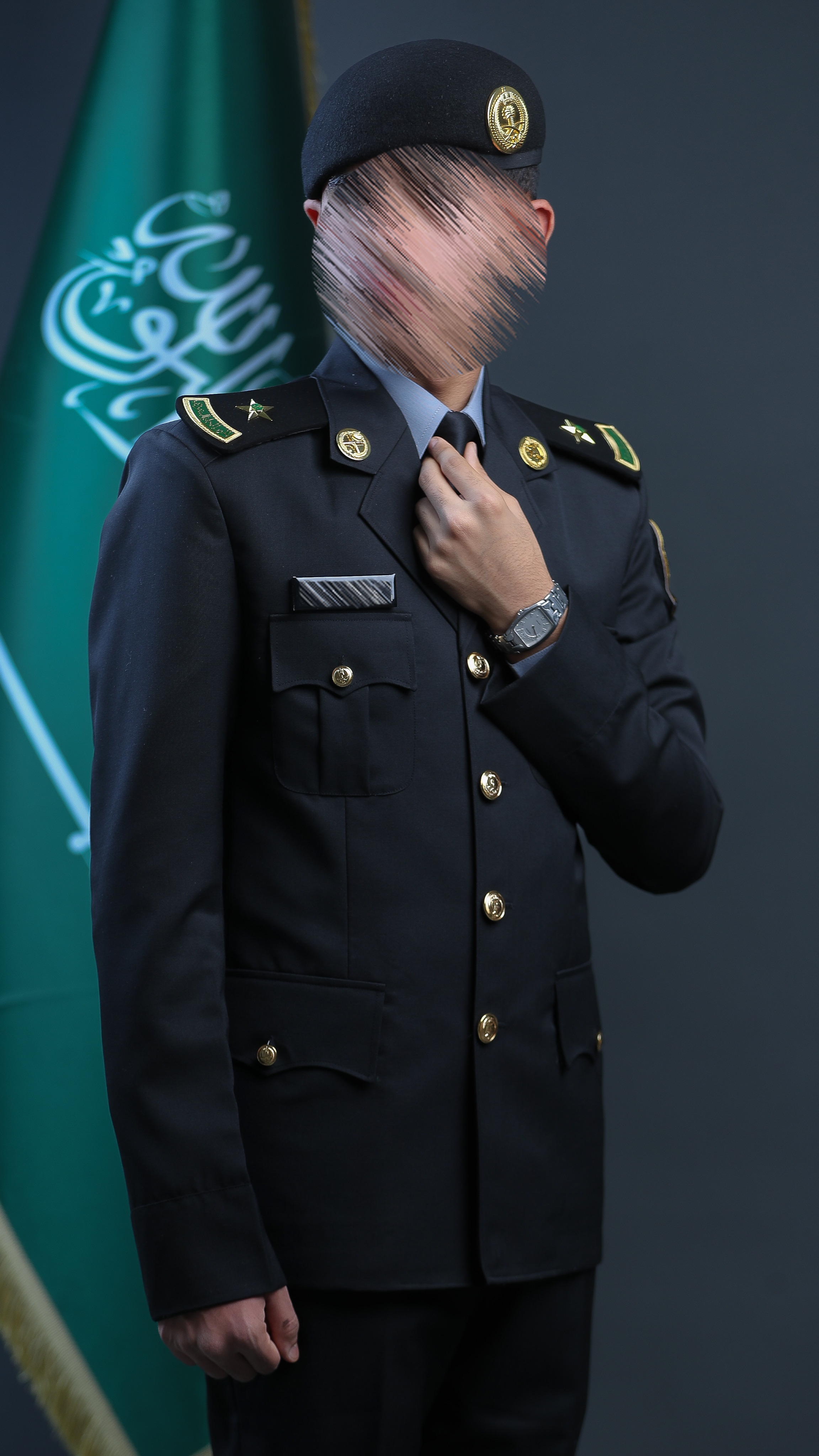 صورة من نماذج صور التخرج العسكري 