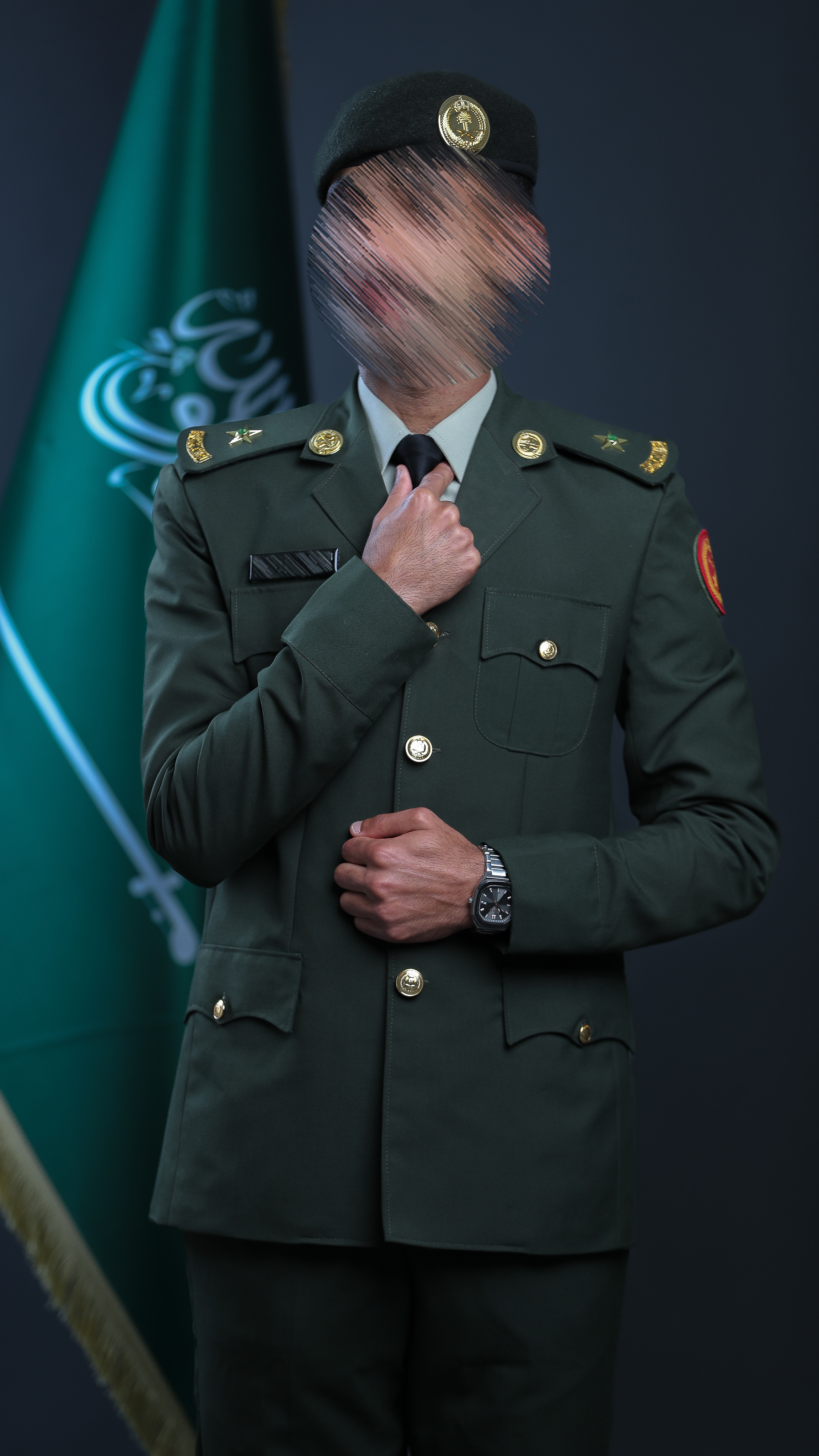 صورة من نماذج صور التخرج العسكري 