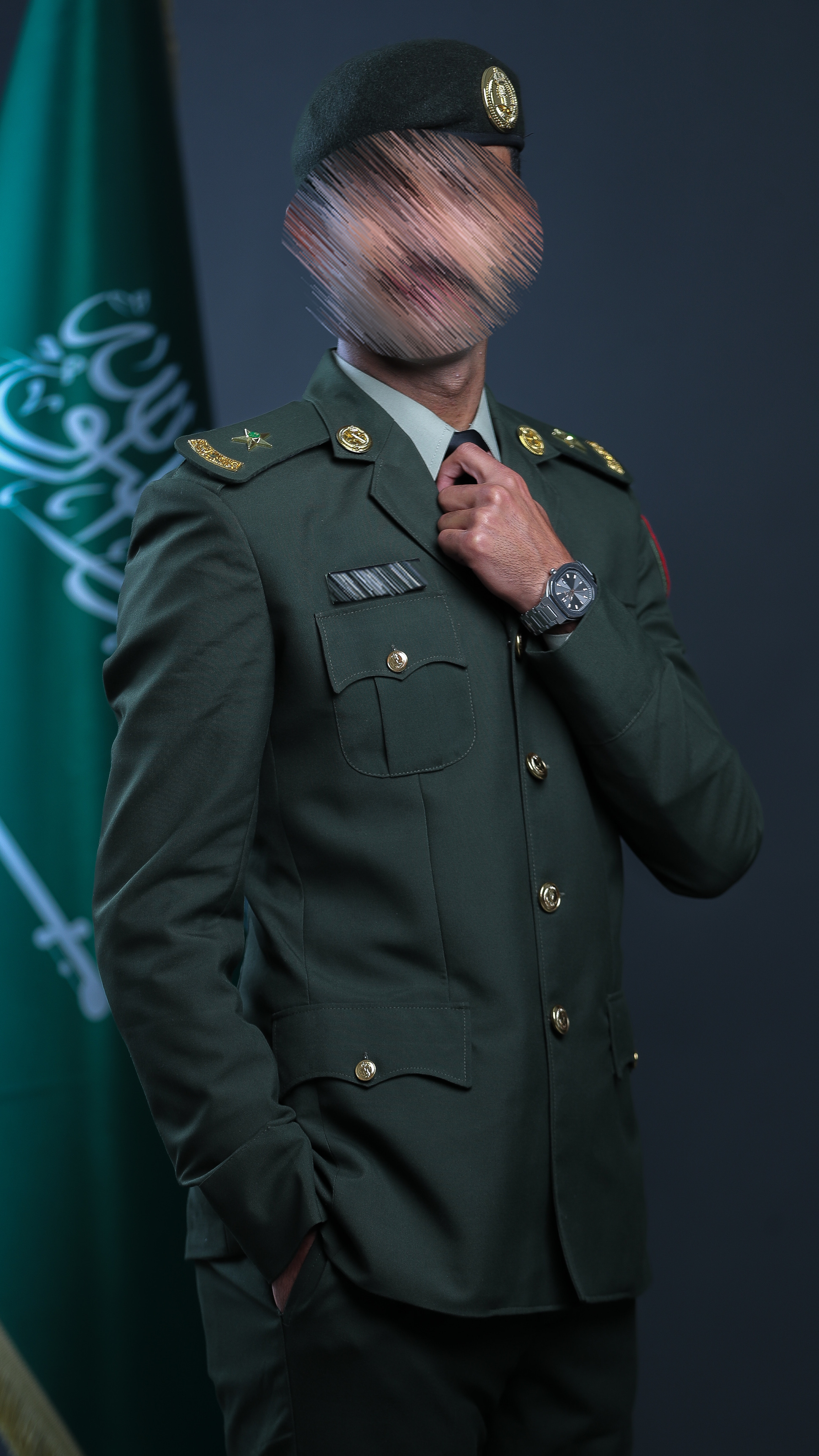 صورة من نماذج صور التخرج العسكري 