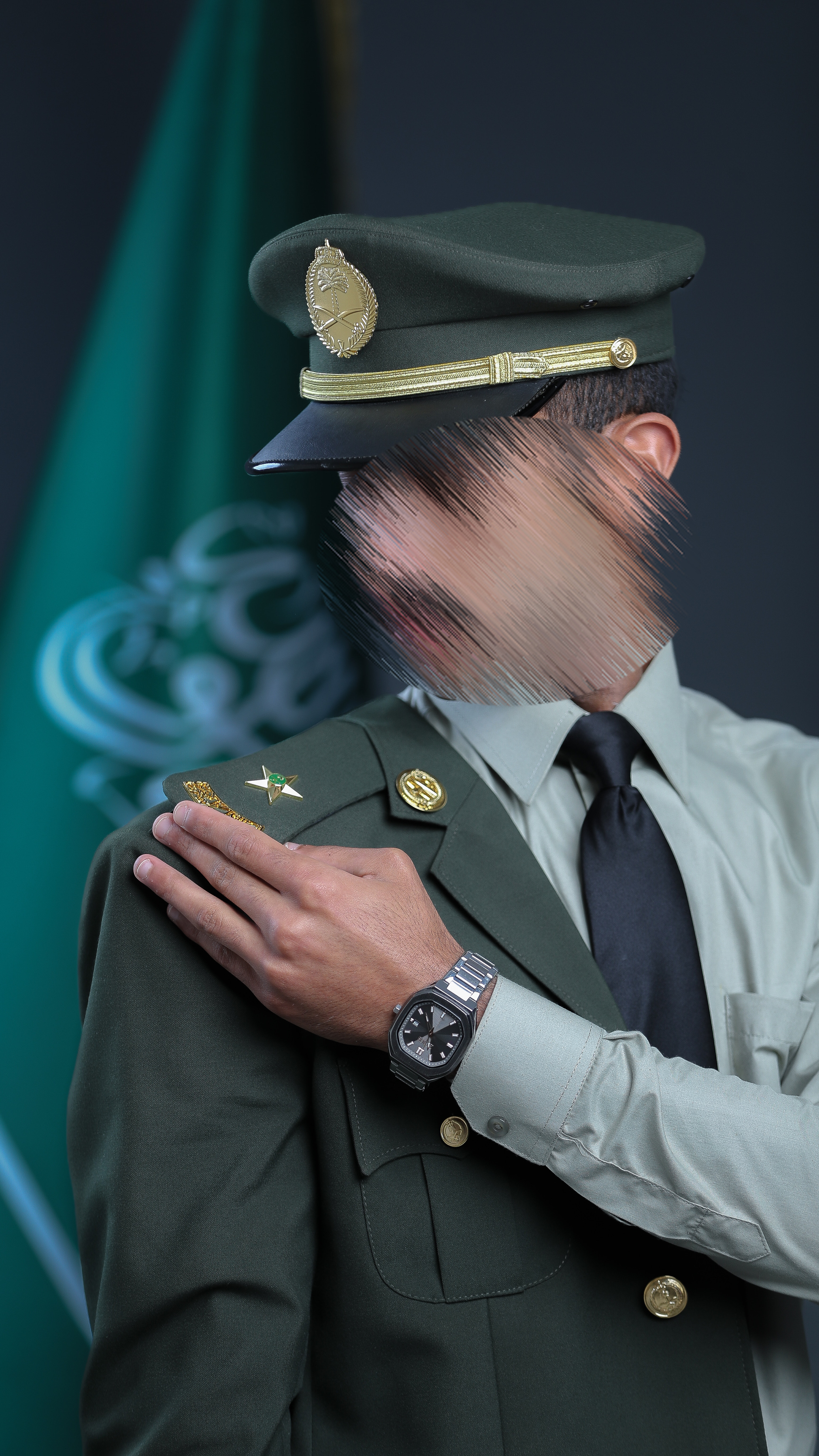 صورة من نماذج صور التخرج العسكري 