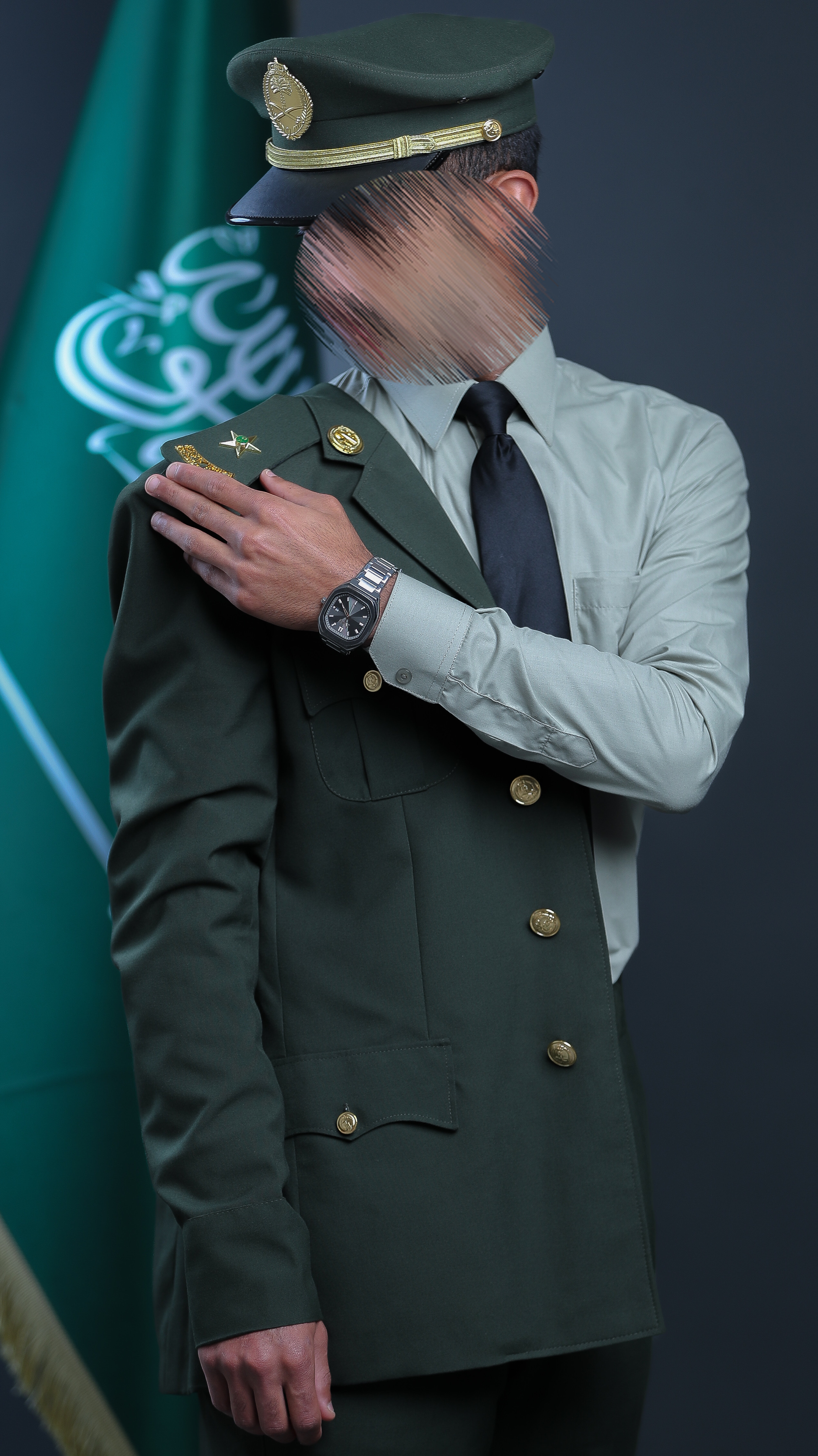 صورة من نماذج صور التخرج العسكري 